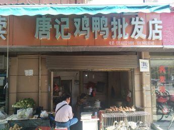 急转岳蔍区左家垅菜市场14平方鸡鸭批发店_搜门面网